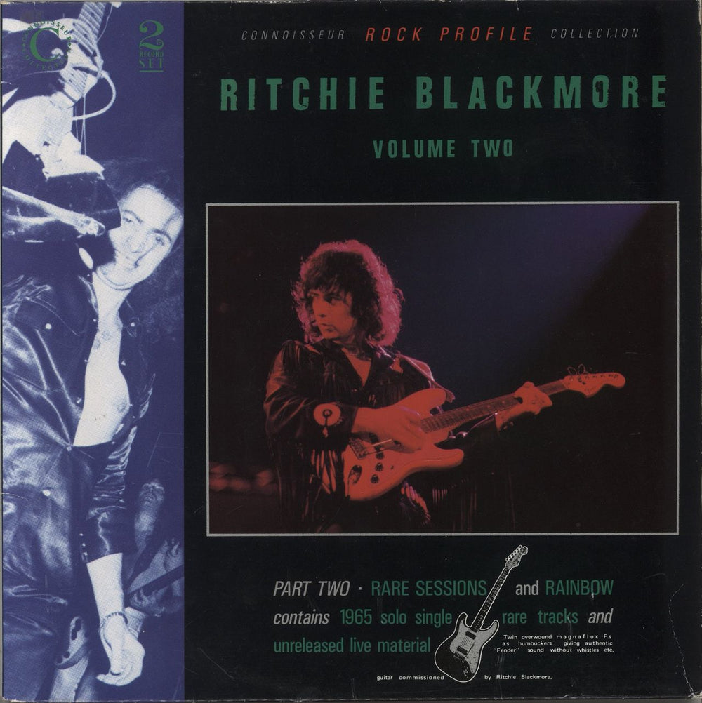 Ritchie Blackmore Rock Profile - Volume Two - VG UK 2-LP vinyl record set (Double LP Album) RPVSOPLP157