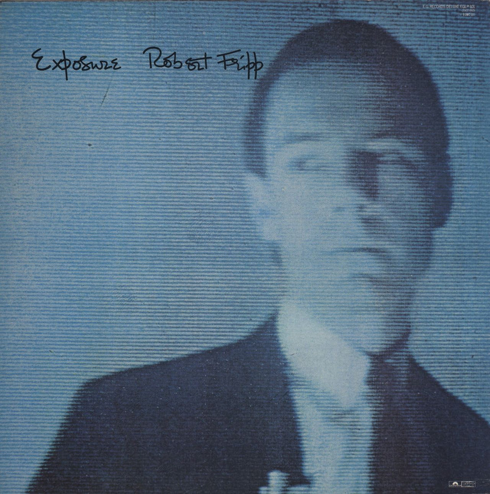 Robert Fripp Exposure UK vinyl LP album (LP record)