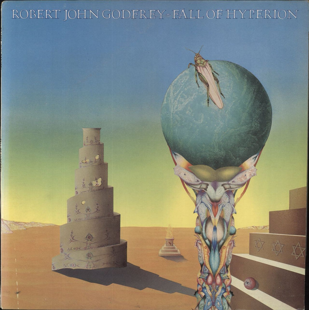 Robert John Godfrey Fall Of Hyperion UK vinyl LP album (LP record) CAS1084