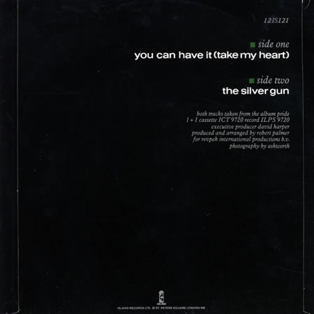 Robert Palmer You Can Have It (Take My Heart) UK 12" vinyl single (12 inch record / Maxi-single) PLM12YO240802