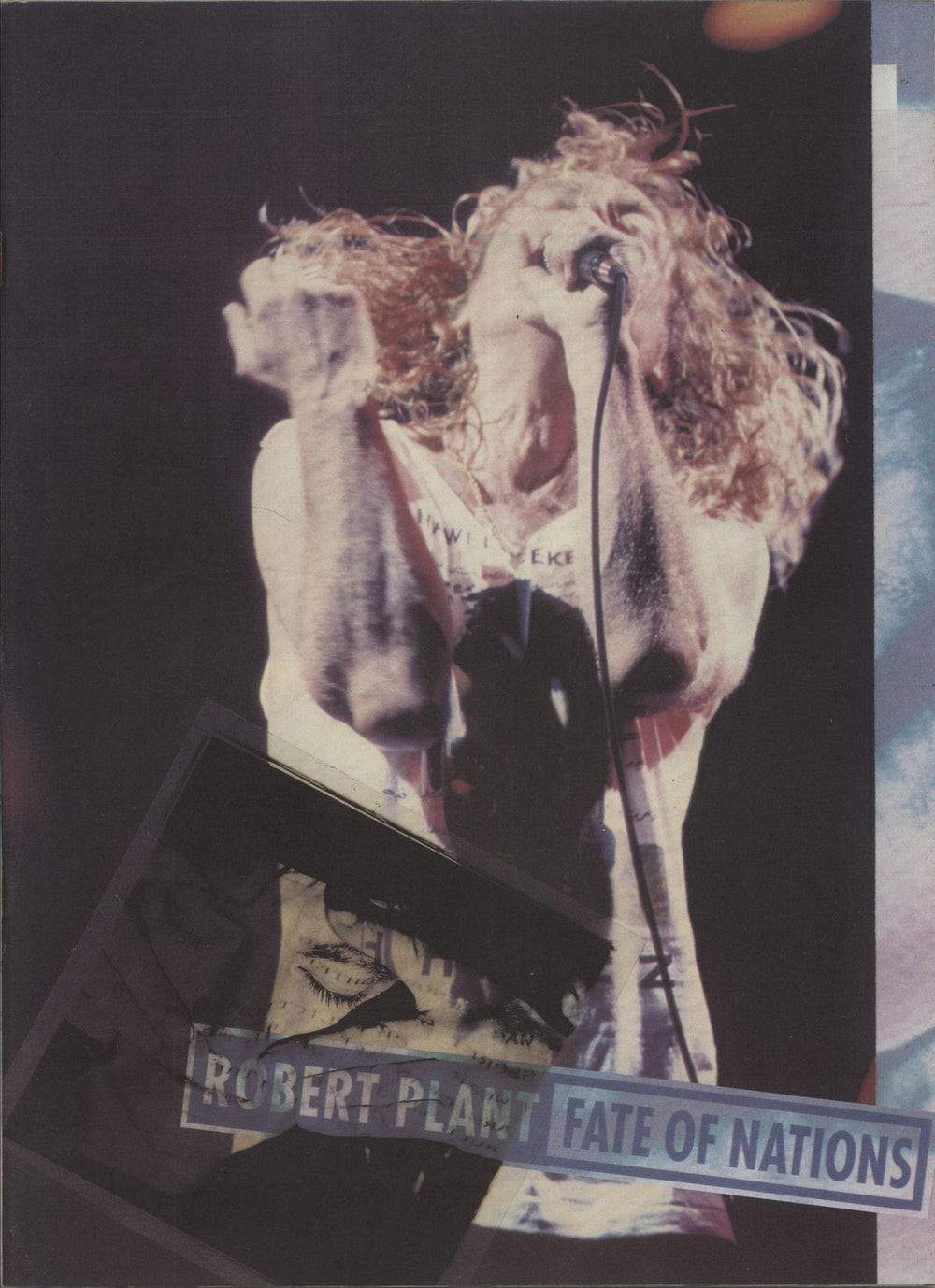 Robert Plant Fate Of Nations + Tickets UK tour programme TOUR PROGRAMME