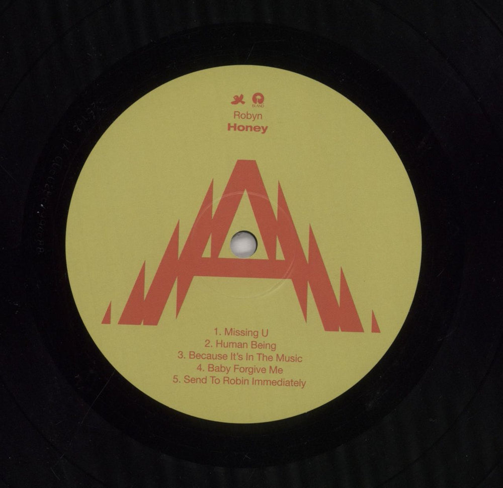 Robyn Honey UK vinyl LP album (LP record) RYNLPHO855699