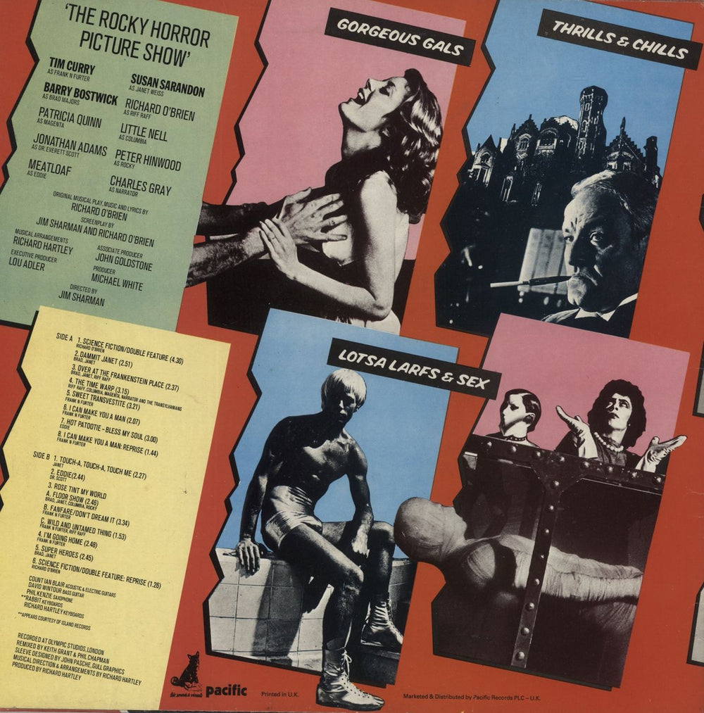 Rocky Horror The Rocky Horror Picture Show UK vinyl LP album (LP record) 5016550265313