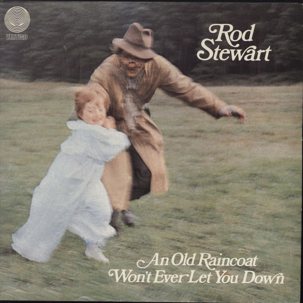 Rod Stewart An Old Raincoat - 1st - EX UK vinyl LP album (LP record) VO4