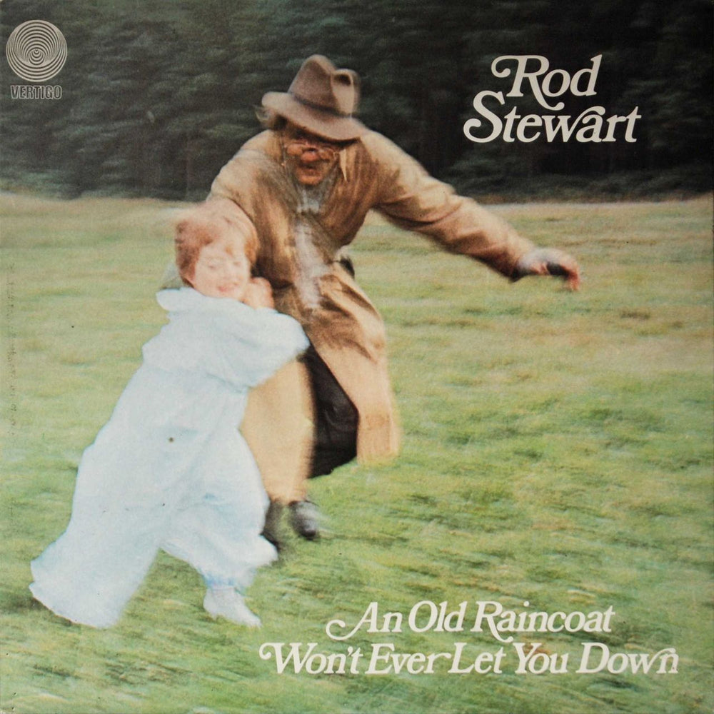 Rod Stewart An Old Raincoat - 3rd UK vinyl LP album (LP record) VO4