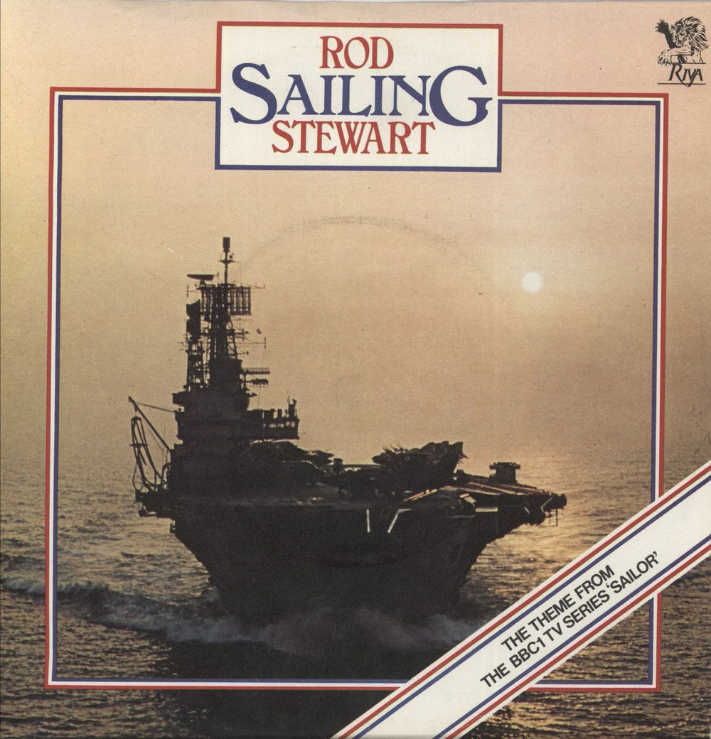 Rod Stewart Sailing - P/S UK 7" vinyl single (7 inch record / 45) RIVA9