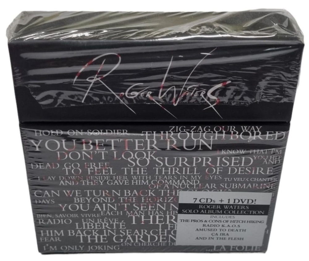 Roger Waters The Album Collection - Shrink UK box set RWABXTH838346