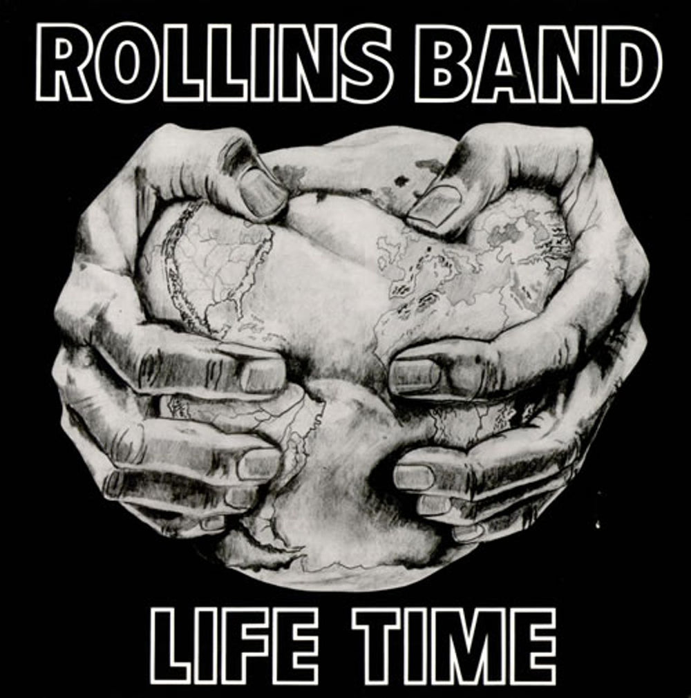 Rollins Band Life Time UK vinyl LP album (LP record) SAVE65