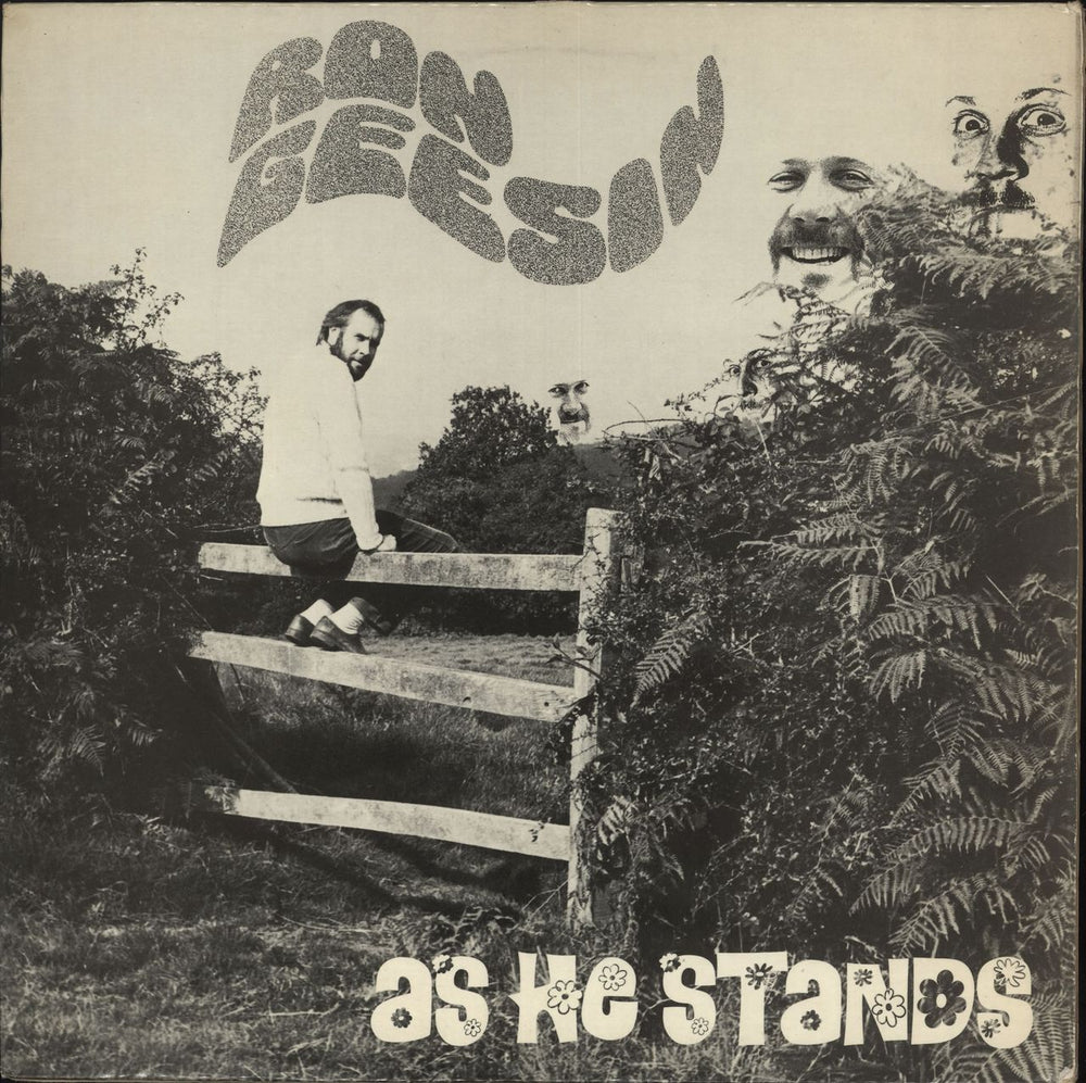 Ron Geesin As He Stands - EX UK vinyl LP album (LP record) RON28