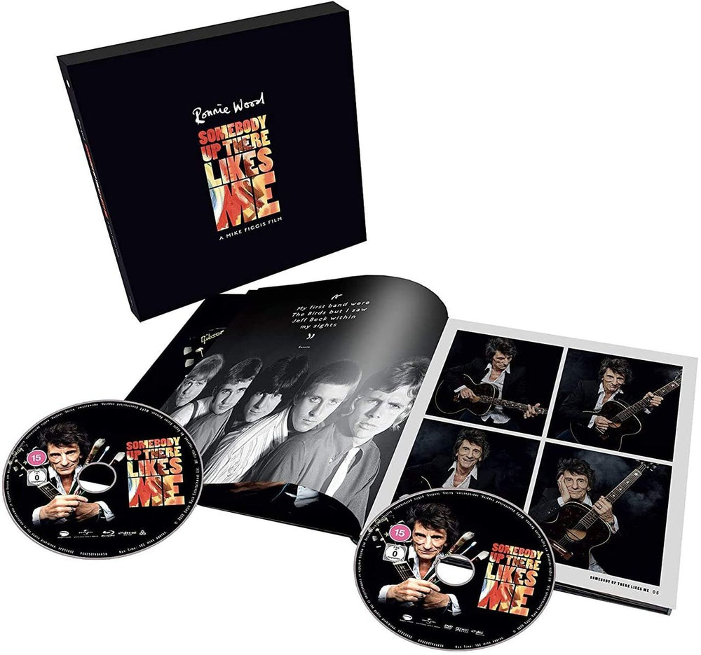 Ronnie Wood Somebody Up There Likes Me - Deluxe Edition + DVD - Sealed UK Blu Ray DVD RNWBRSO753953