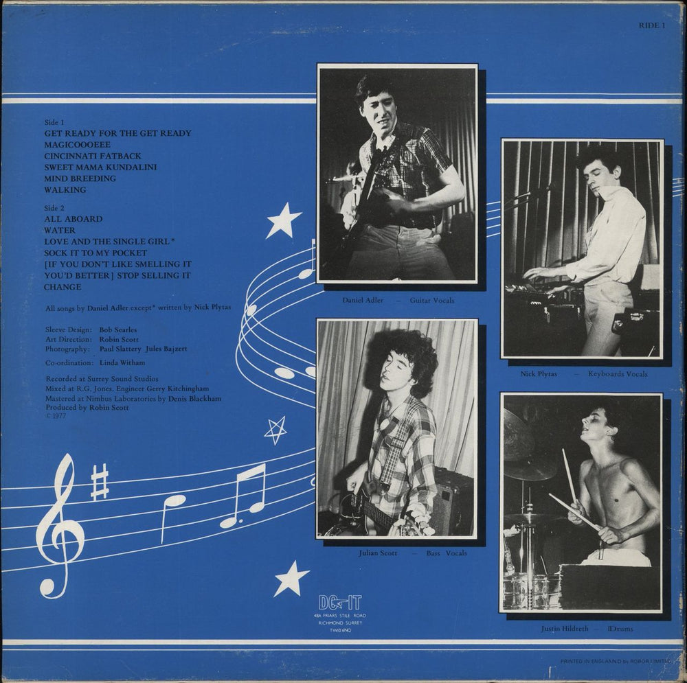 Roogalator Play It By Ear UK vinyl LP album (LP record)