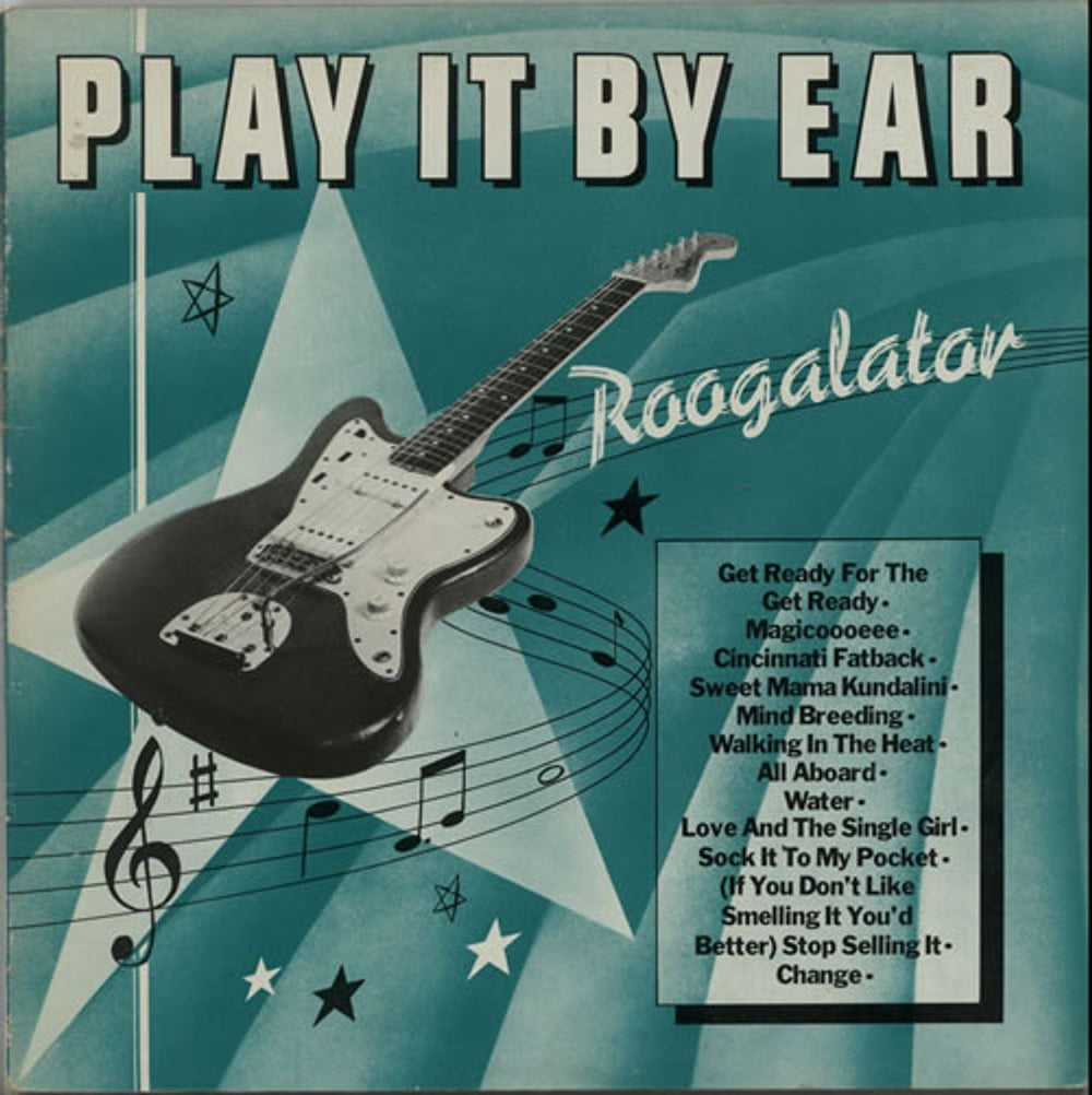 Roogalator Play It By Ear UK vinyl LP album (LP record) RIDE1