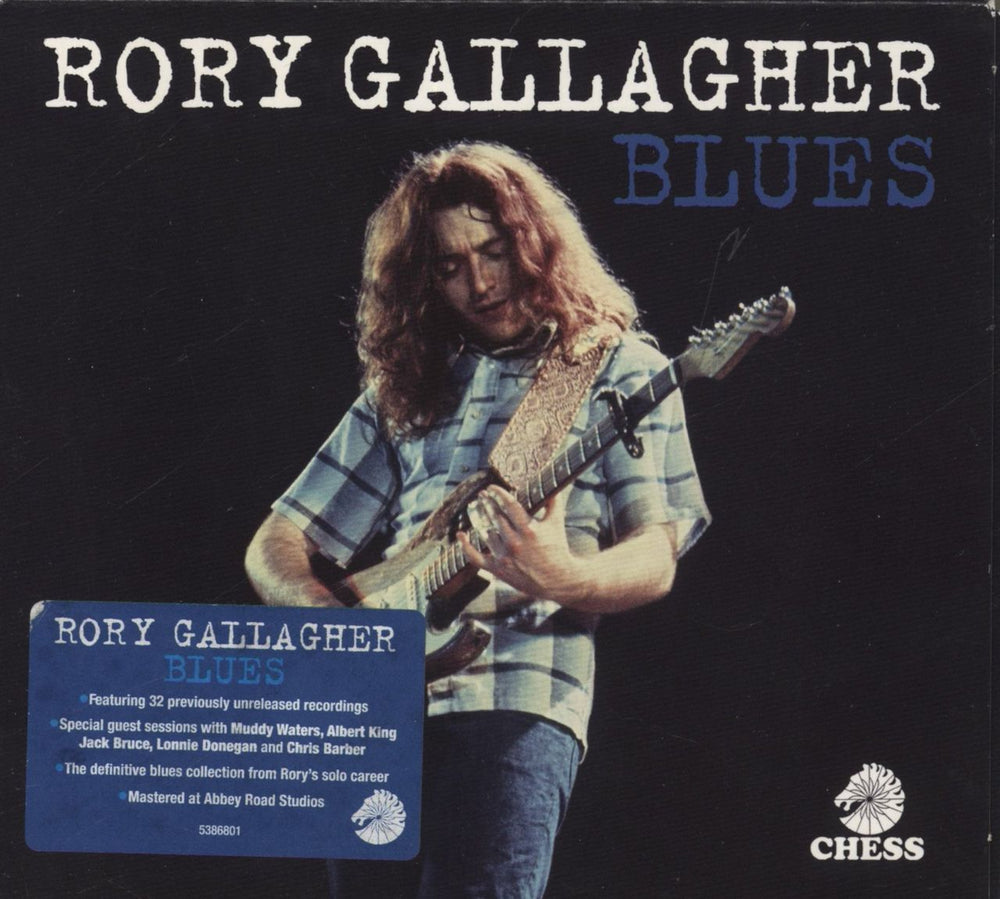 Rory Gallagher Blues UK 3-CD album set (Triple CD) 5386801