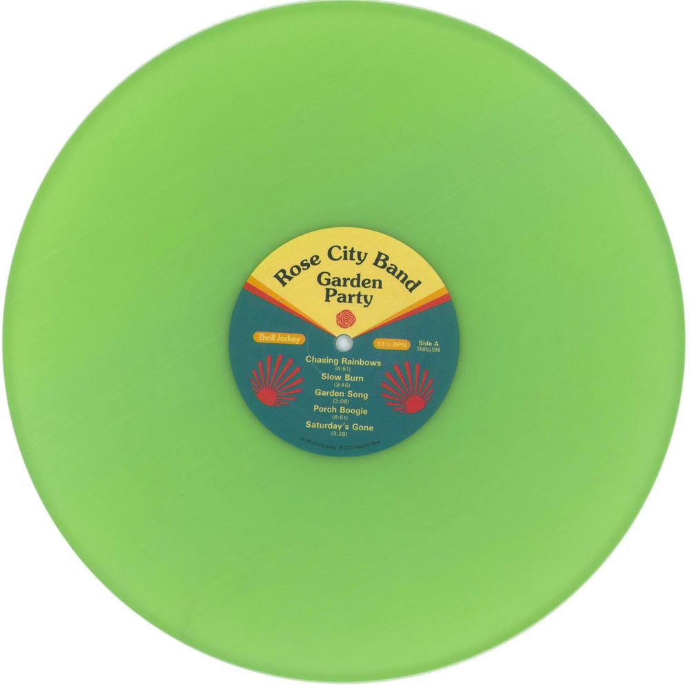 Rose City Band Garden Party - Glow In The Dark Vinyl US vinyl LP album (LP record) 63WLPGA871026
