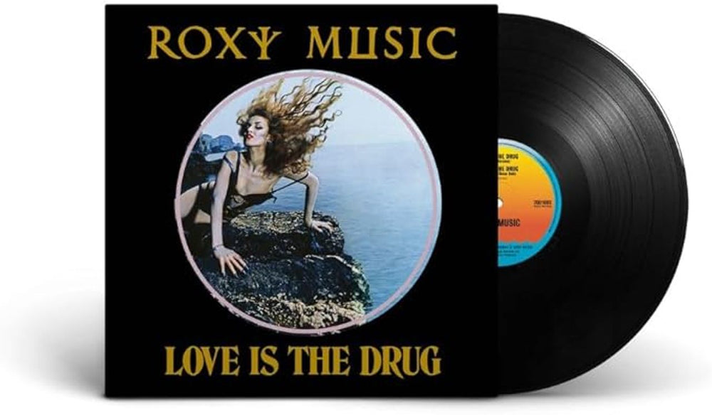 Roxy Music Love Is The Drug - 50th Anniversary Edition - Black Vinyl - Sealed UK 12" vinyl single (12 inch record / Maxi-single) 7861693