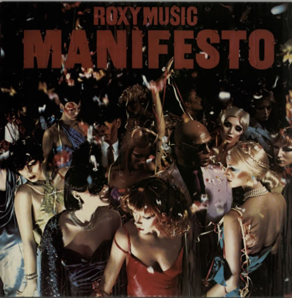 Roxy Music Manifesto UK vinyl LP album (LP record) POLH001