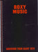 Roxy Music Souvenir Tour Diary 1979 + Stub - EX UK tour programme TOUR PROGRAMME