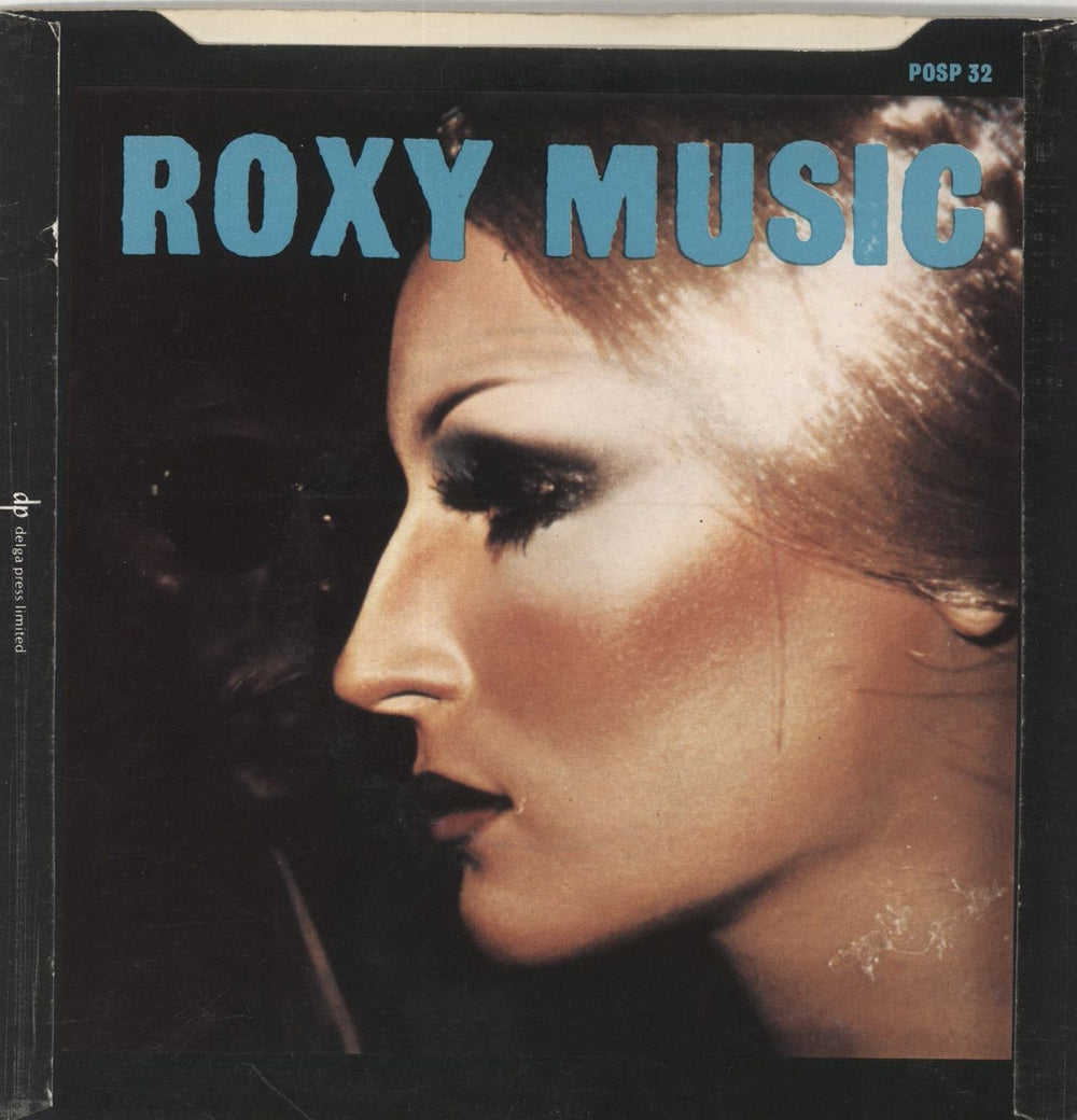 Roxy Music Trash - Wide Centre - P/S UK 7" vinyl single (7 inch record / 45)