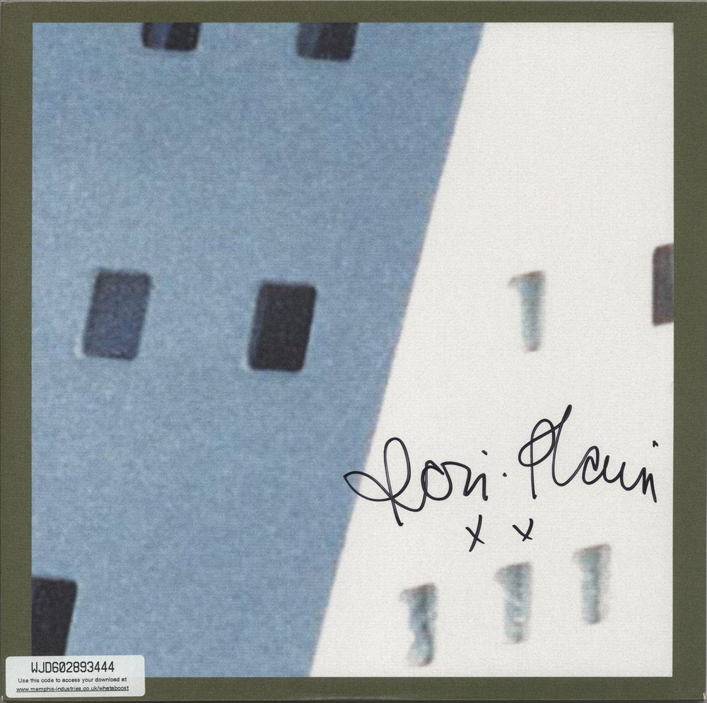 Rozi Plain What A Boost - 180g Glow-in-the-dark Vinyl - Autographed UK vinyl LP album (LP record)