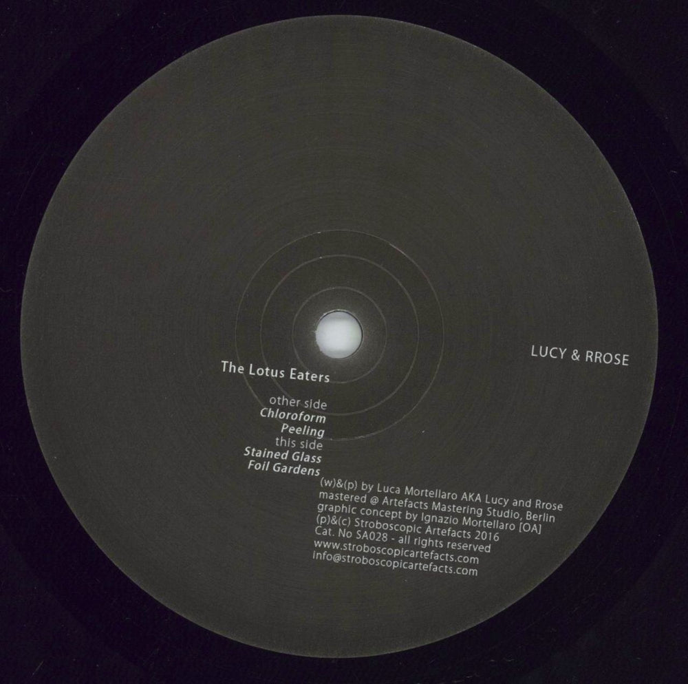 Rrose The Lotus Eaters German 12" vinyl single (12 inch record / Maxi-single) 8TX12TH848934