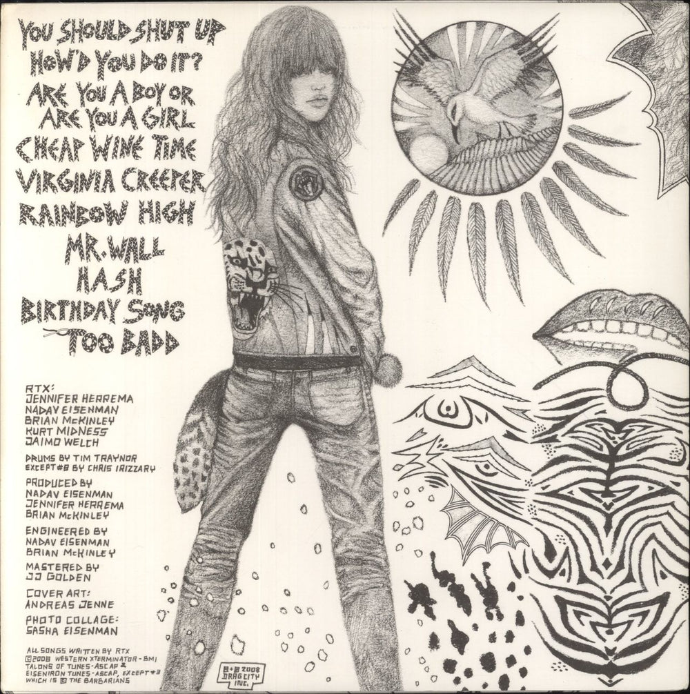 RTX JJ Got Live RaTX US vinyl LP album (LP record) 781484035312