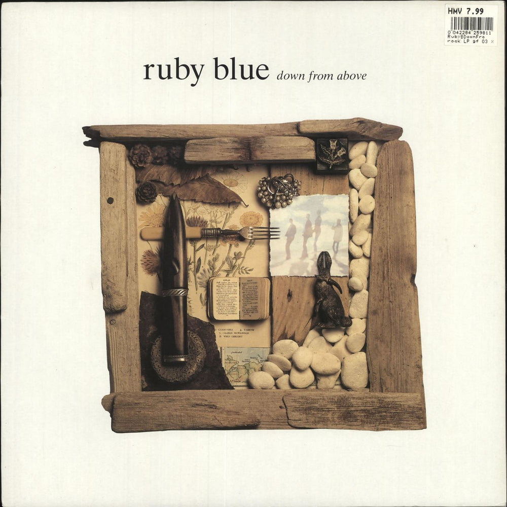 Ruby Blue Down From Above UK vinyl LP album (LP record) 842568-1