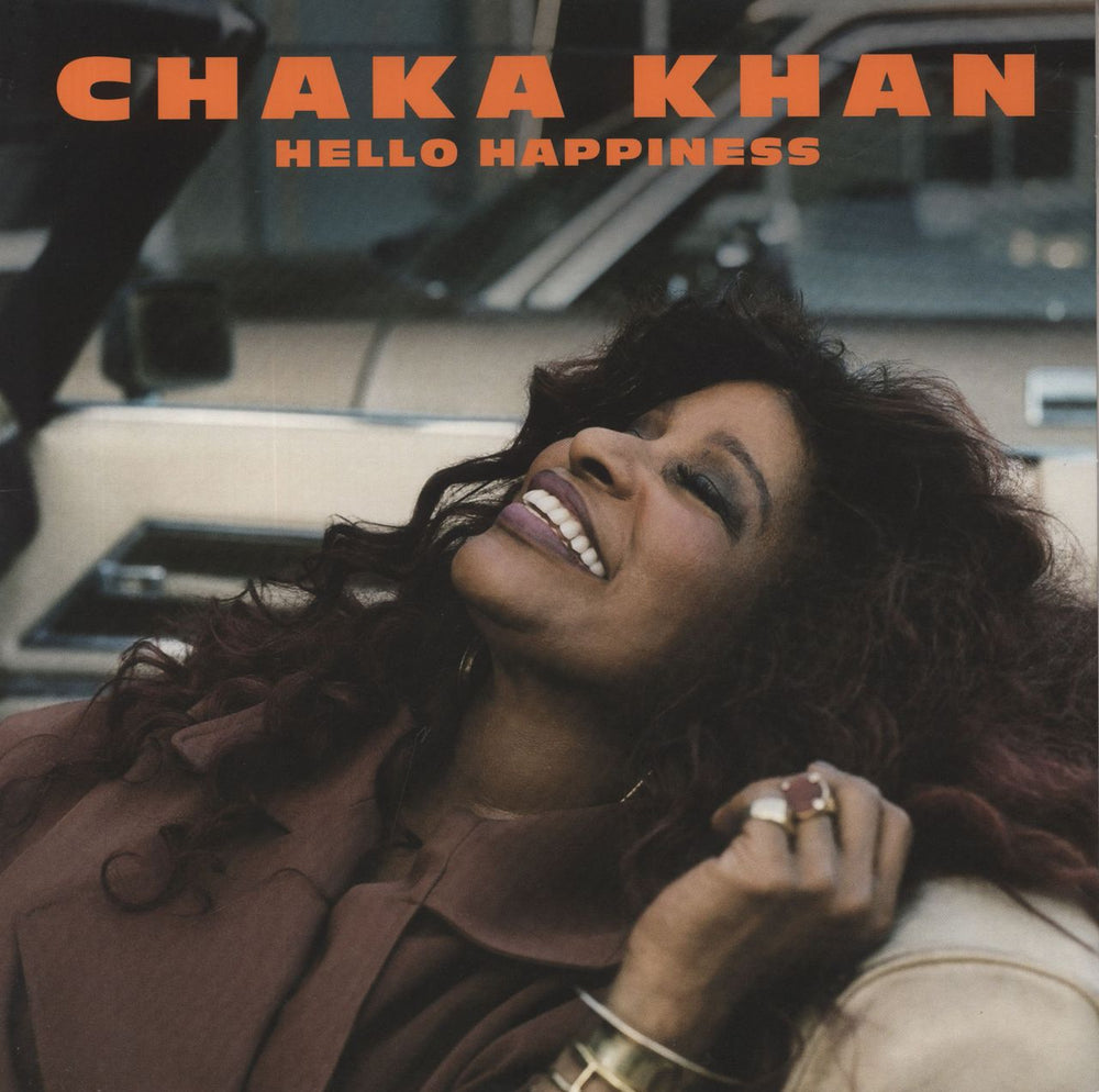 Rufus & Chaka Khan Hello Happiness - 180gm Coral Vinyl UK vinyl LP album (LP record) 7738531