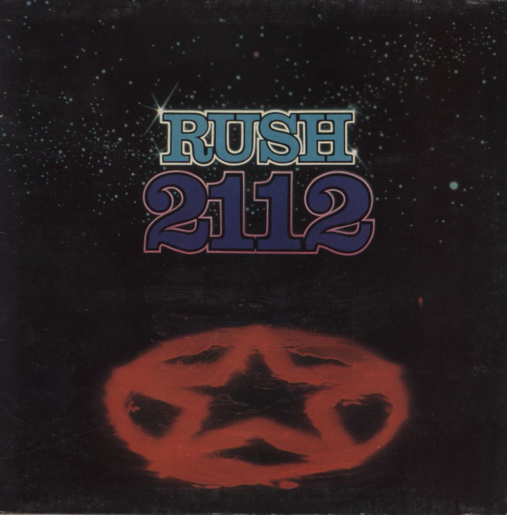 Rush 2112 [Twenty One Twelve] - VG UK vinyl LP album (LP record) 9100039