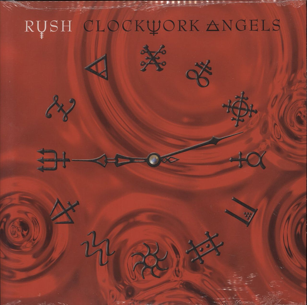 Rush Clockwork Angels - 200gm Black Vinyl - Sealed US 2-LP vinyl record set (Double LP Album) 1686-176561