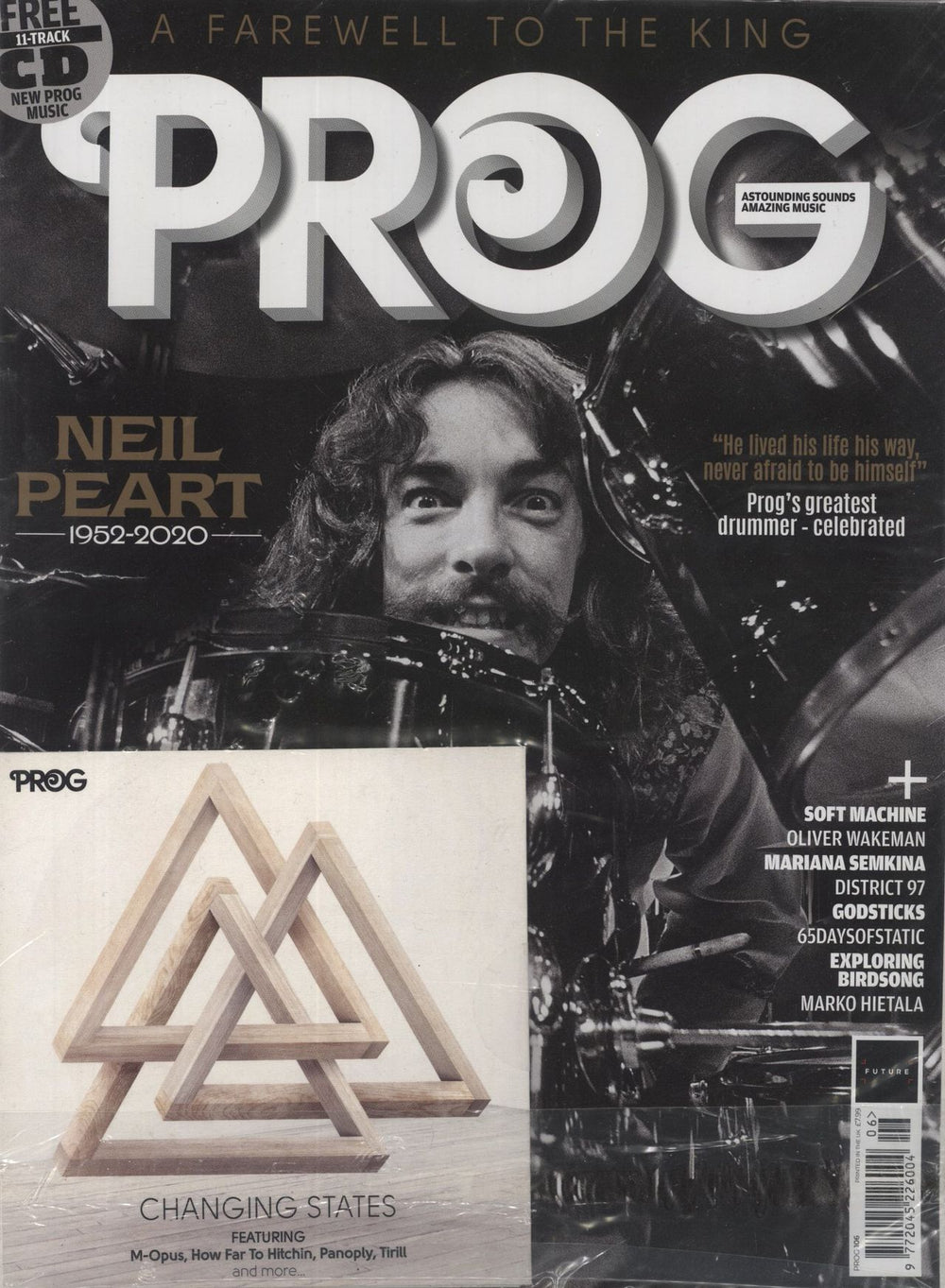 Rush Prog Magazine - A Farewell To The King UK magazine MAGAZINE