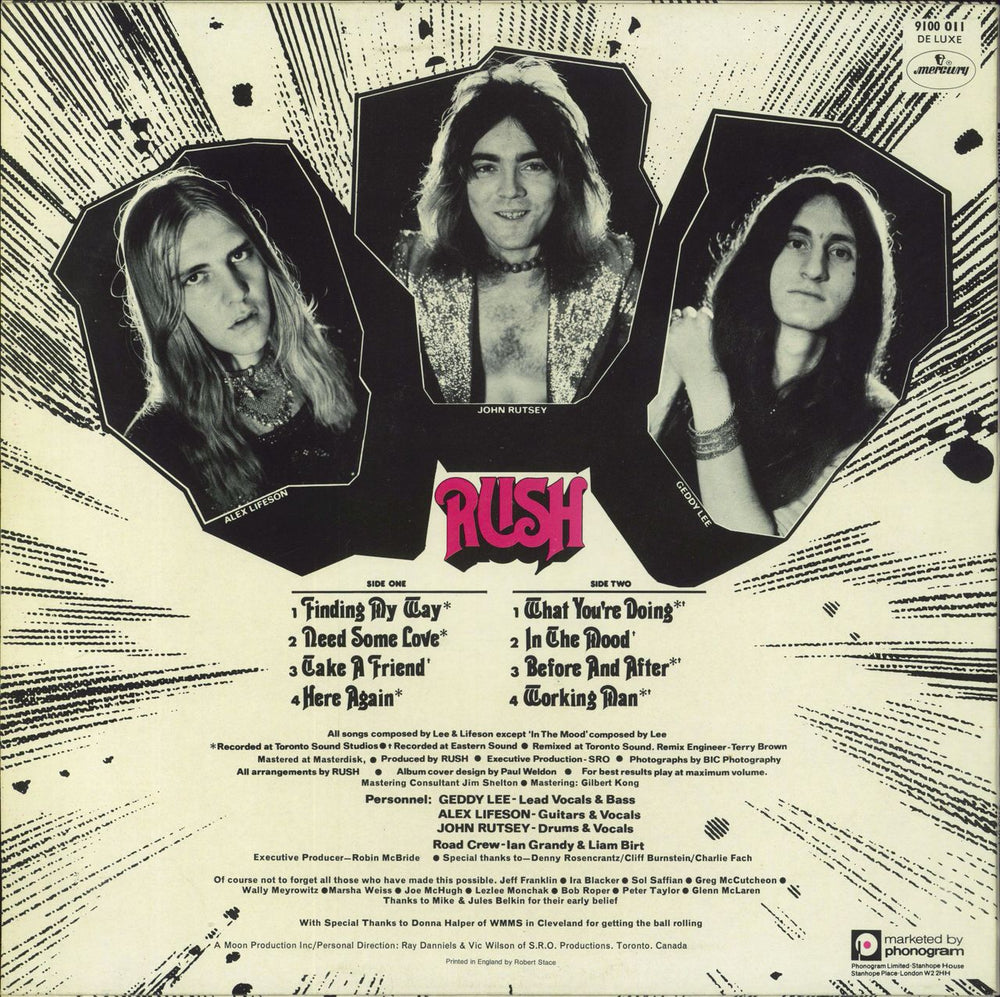 Rush Rush - EX UK vinyl LP album (LP record)