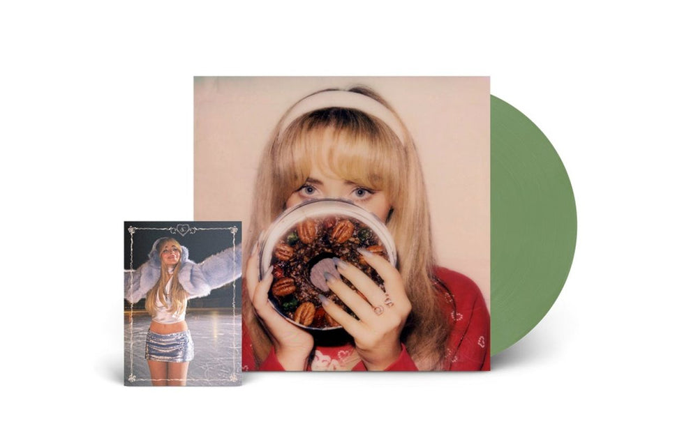 Sabrina Carpenter Fruitcake EP - Olive Green Vinyl + Poster - Sealed UK 12" vinyl single (12 inch record / Maxi-single) 7529057