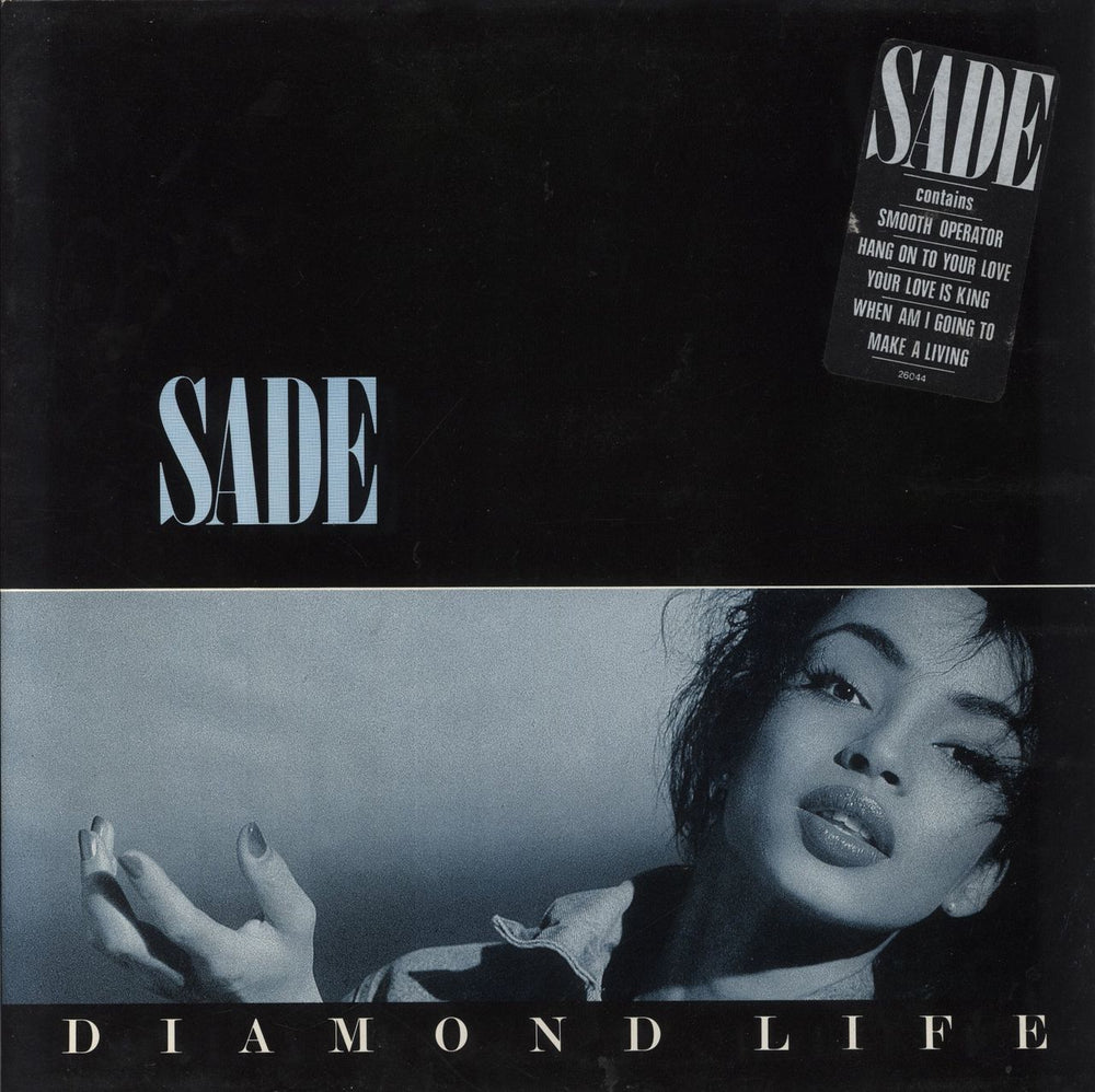 Sade Diamond Life - Sticker Variant Sleeve Dutch vinyl LP album (LP record) EPC26044