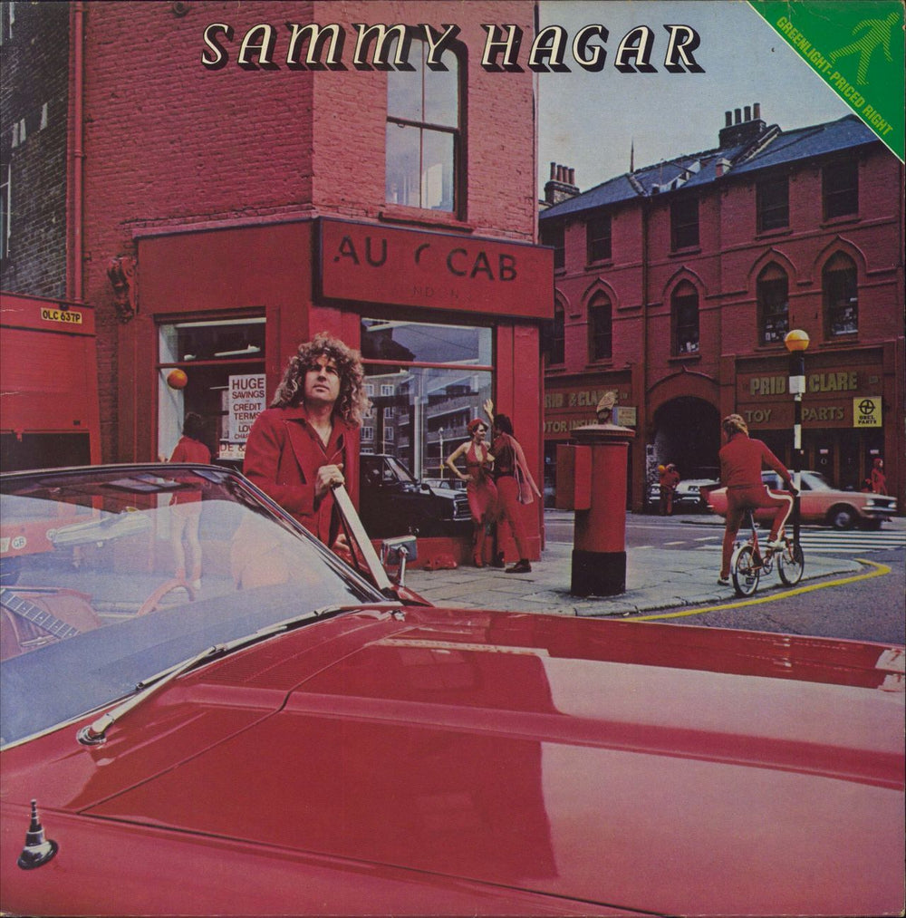 Sammy Hagar Sammy Hagar German vinyl LP album (LP record) GO2007