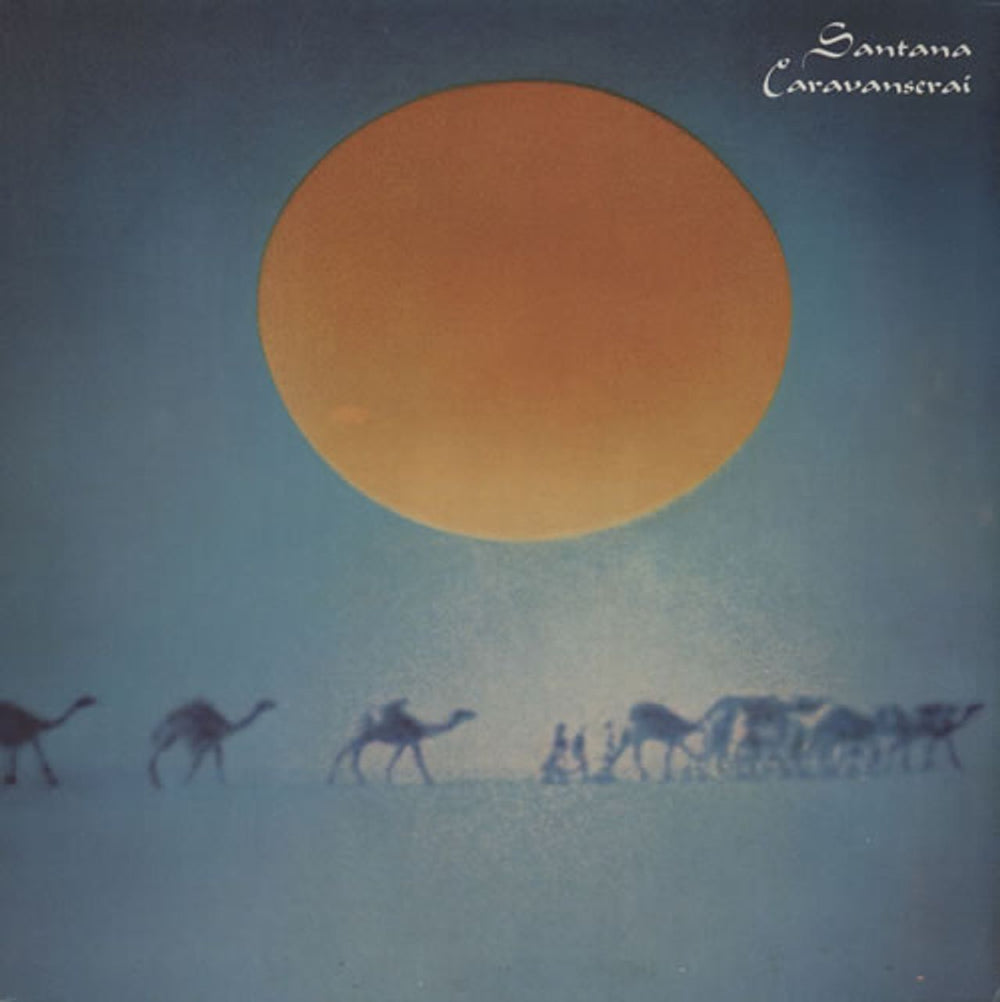 Santana Caravanserai - 1st - EX UK vinyl LP album (LP record) 65299