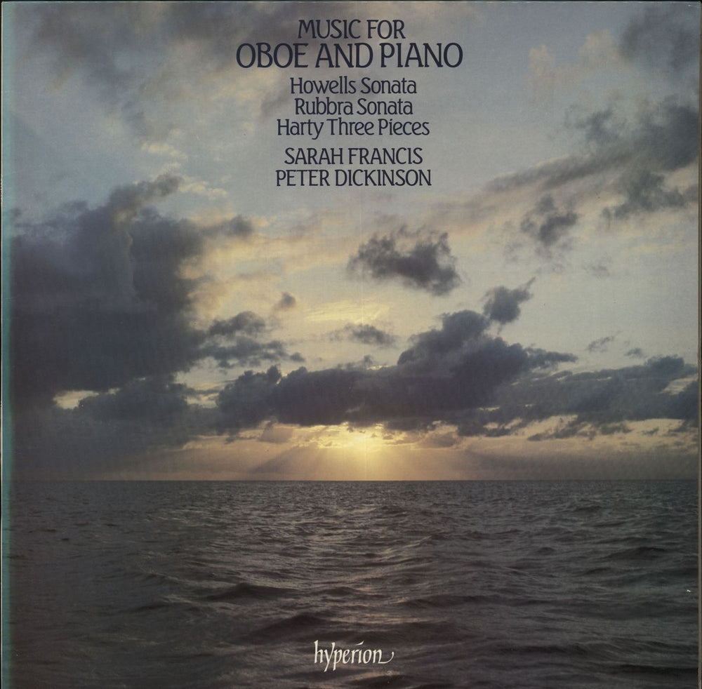 Sarah Francis & Peter Dickinson Music For Oboe And Piano UK vinyl LP album (LP record) A66206