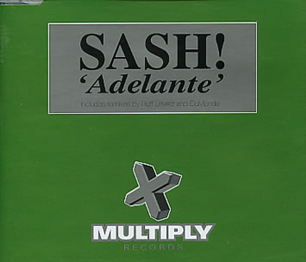 Sash! Adelante UK CD single (CD5 / 5") CDMULTY60