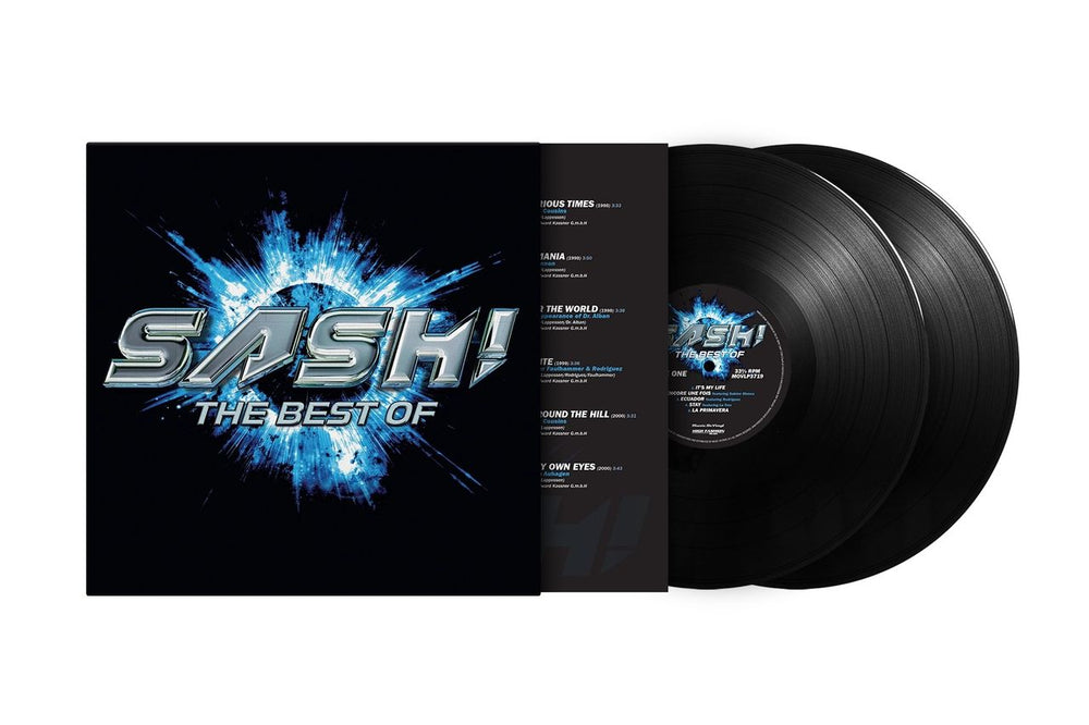 Sash! The Best Of - 180 Gram Black Vinyl UK 2-LP vinyl record set (Double LP Album) 8719262037717