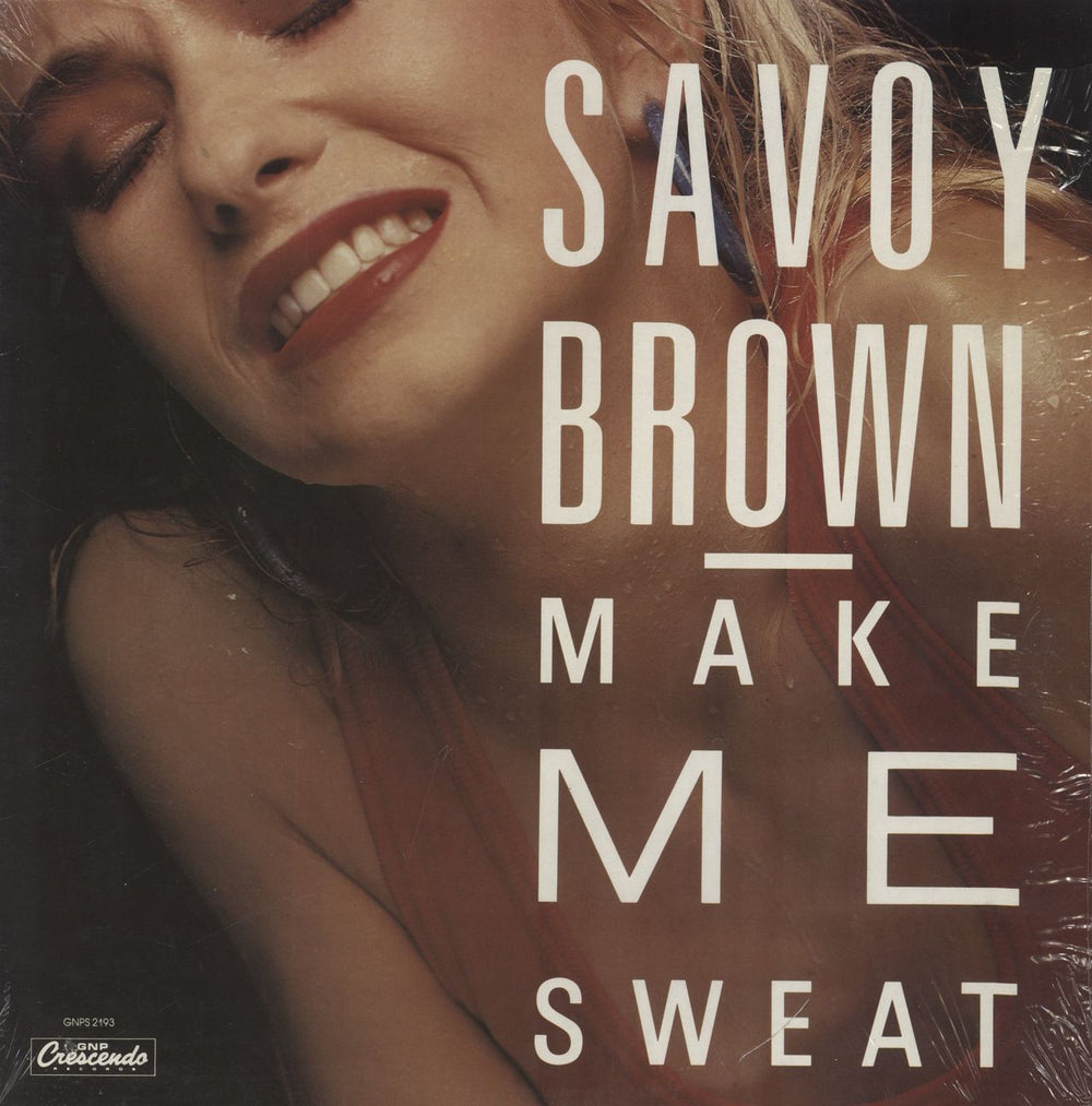 Savoy Brown Make Me Sweat US vinyl LP album (LP record) GNPS2193