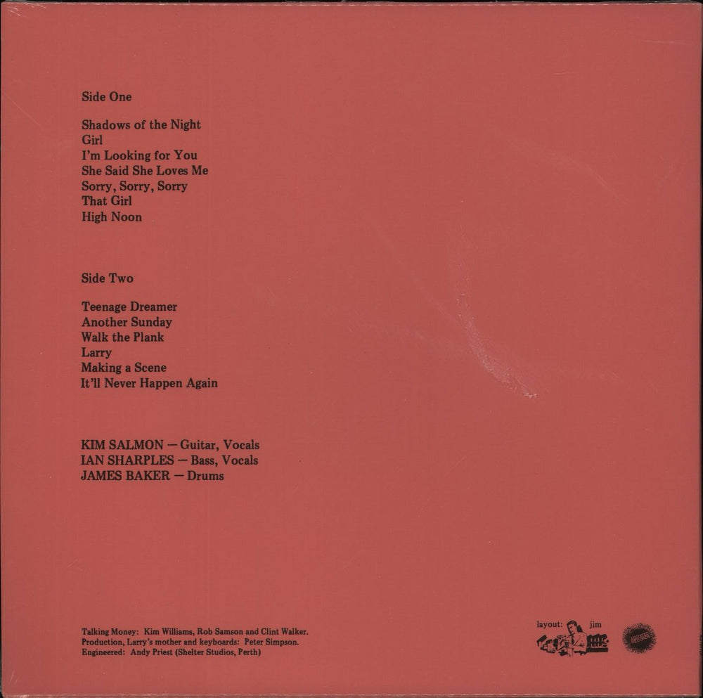 Scientists The Scientists - Pink Vinyl - Record Store Day - Sealed UK 7" vinyl single (7 inch record / 45)