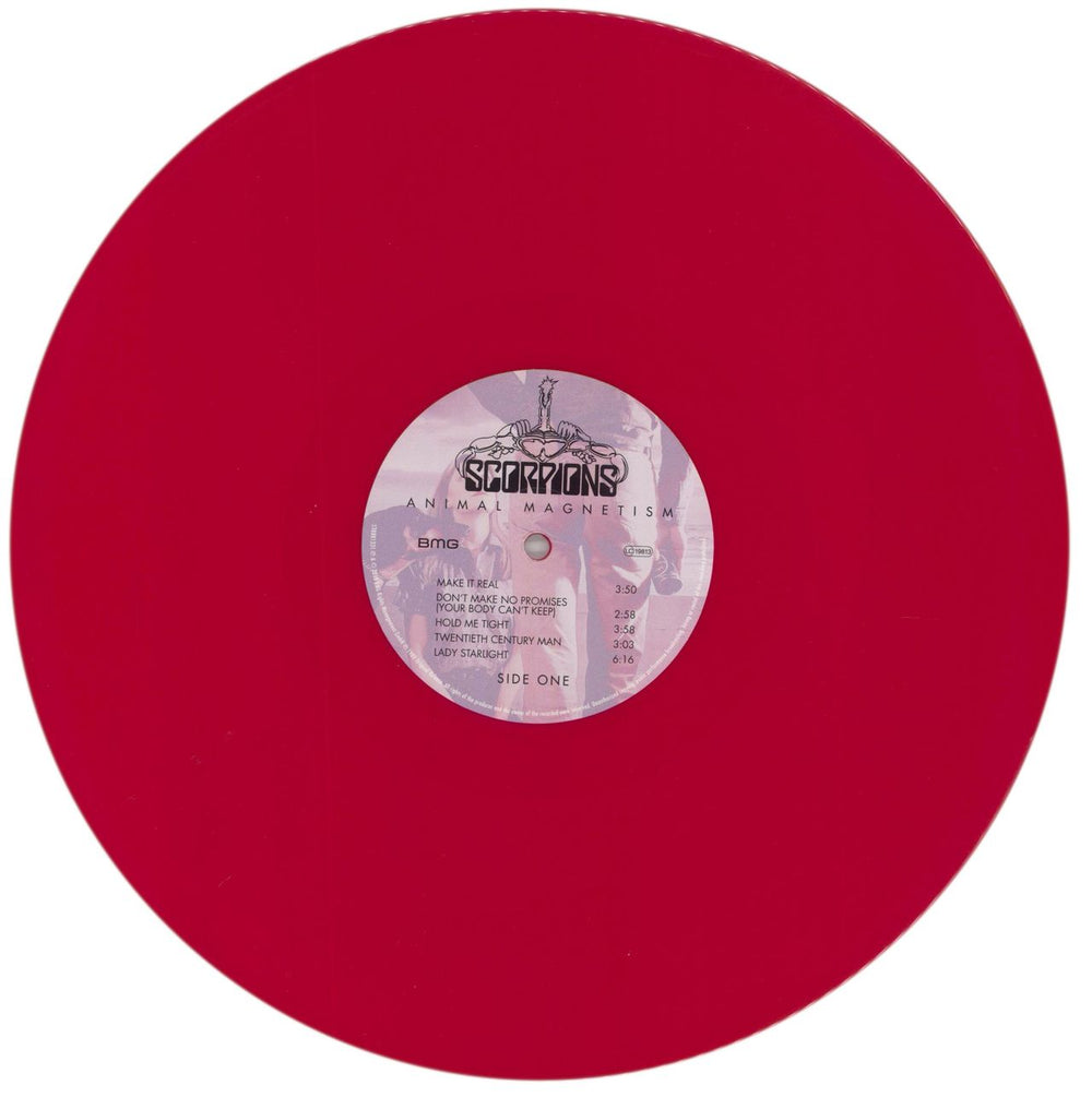 Scorpions Animal Magnetism - 180g Red Vinyl - Shrink UK vinyl LP album (LP record) SCOLPAN859758