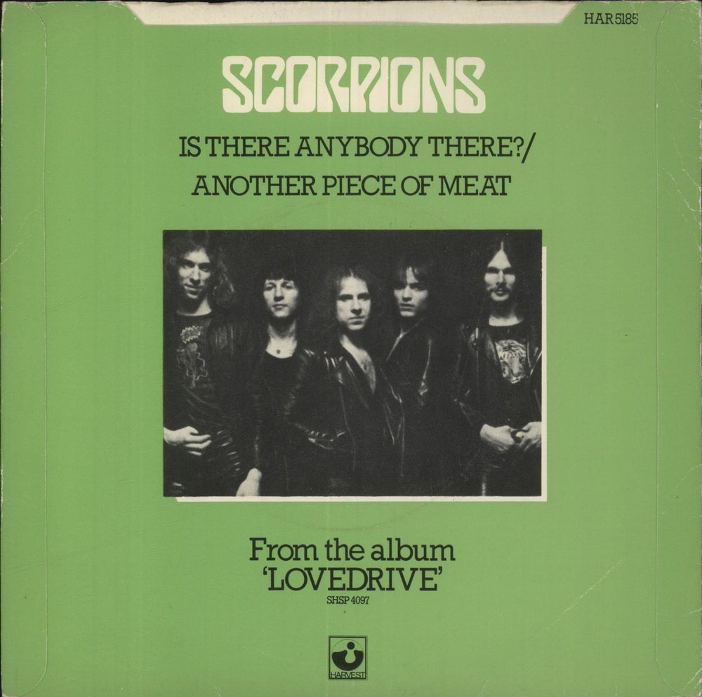 Scorpions Is There Anybody There ? UK 7" vinyl single (7 inch record / 45)