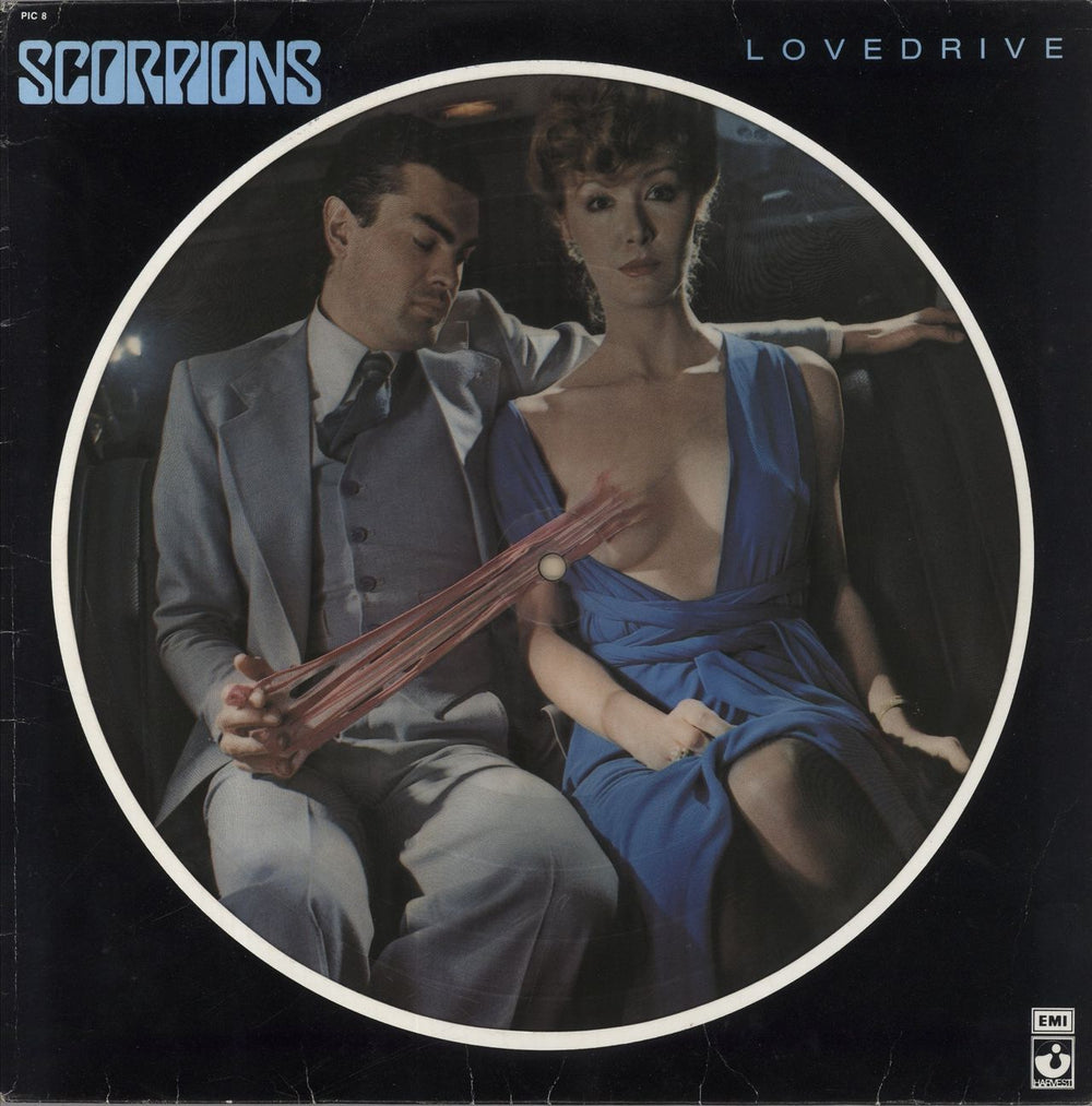 Scorpions Lovedrive - VG French picture disc LP (vinyl picture disc album) PIC8