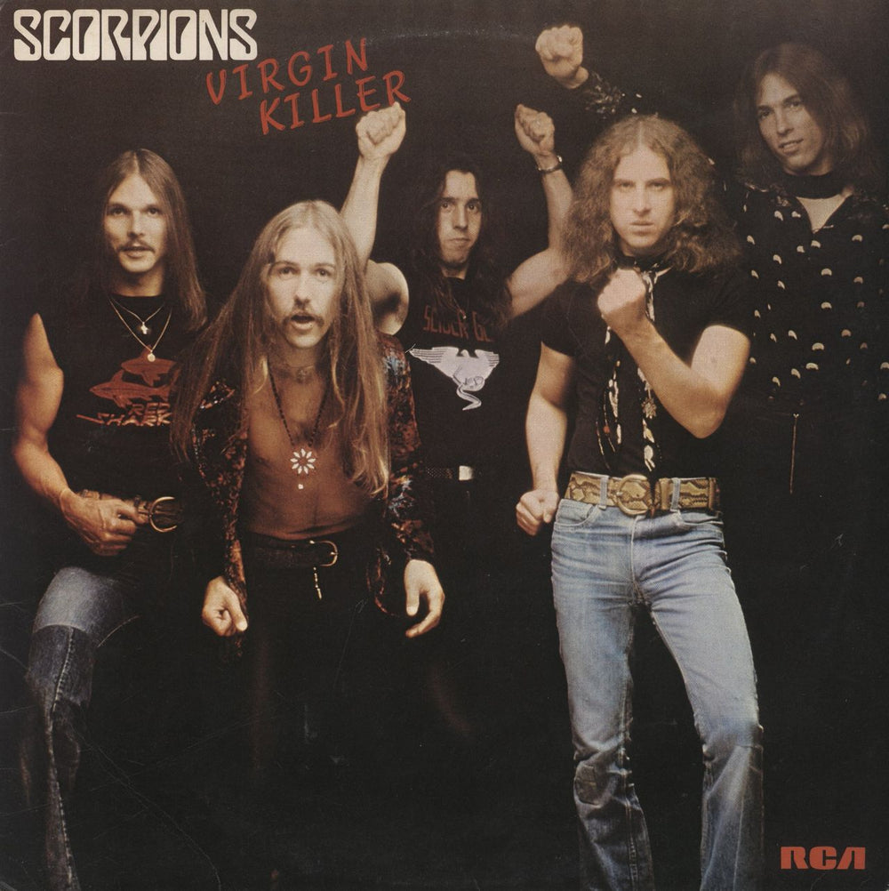 Scorpions Virgin Killer UK vinyl LP album (LP record) PPL14225