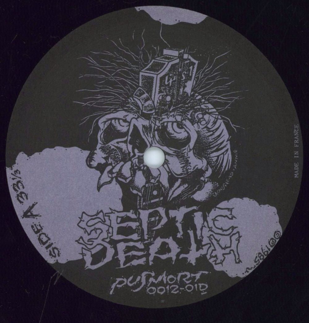 Septic Death Now That I Have The Attention What Do I Do With It? UK vinyl LP album (LP record) 4QWLPNO793747