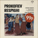 Sergei Prokofiev Prokofiev: Symphony - Concerto / Respighi: Adagio Con Variazioni Czech vinyl LP album (LP record) SUAST50689