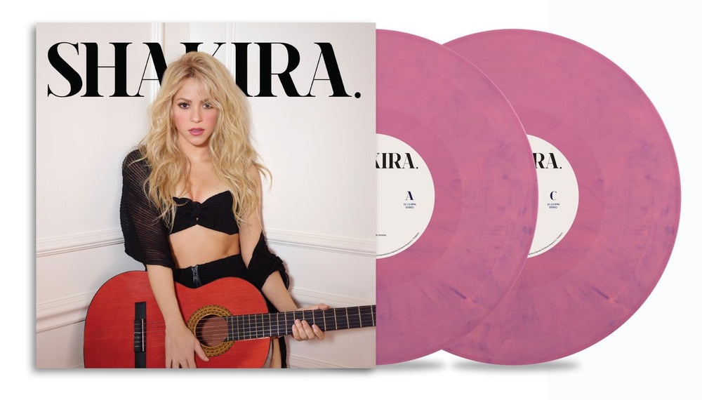 Shakira Shakira - Pink & Purple Coloured Vinyl - Sealed UK 2-LP vinyl record set (Double LP Album) 196588845918