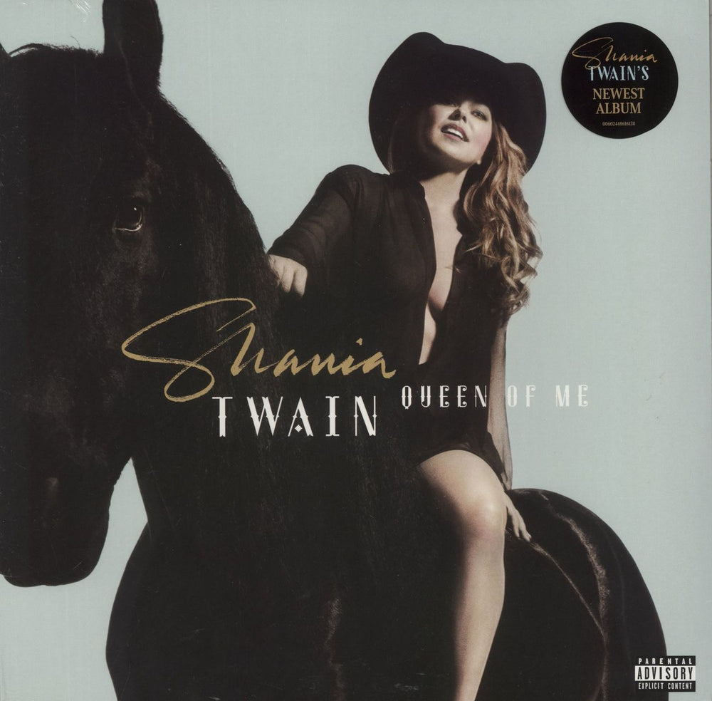 Shania Twain Queen Of Me - Sealed Dutch vinyl LP album (LP record) 00602448616128