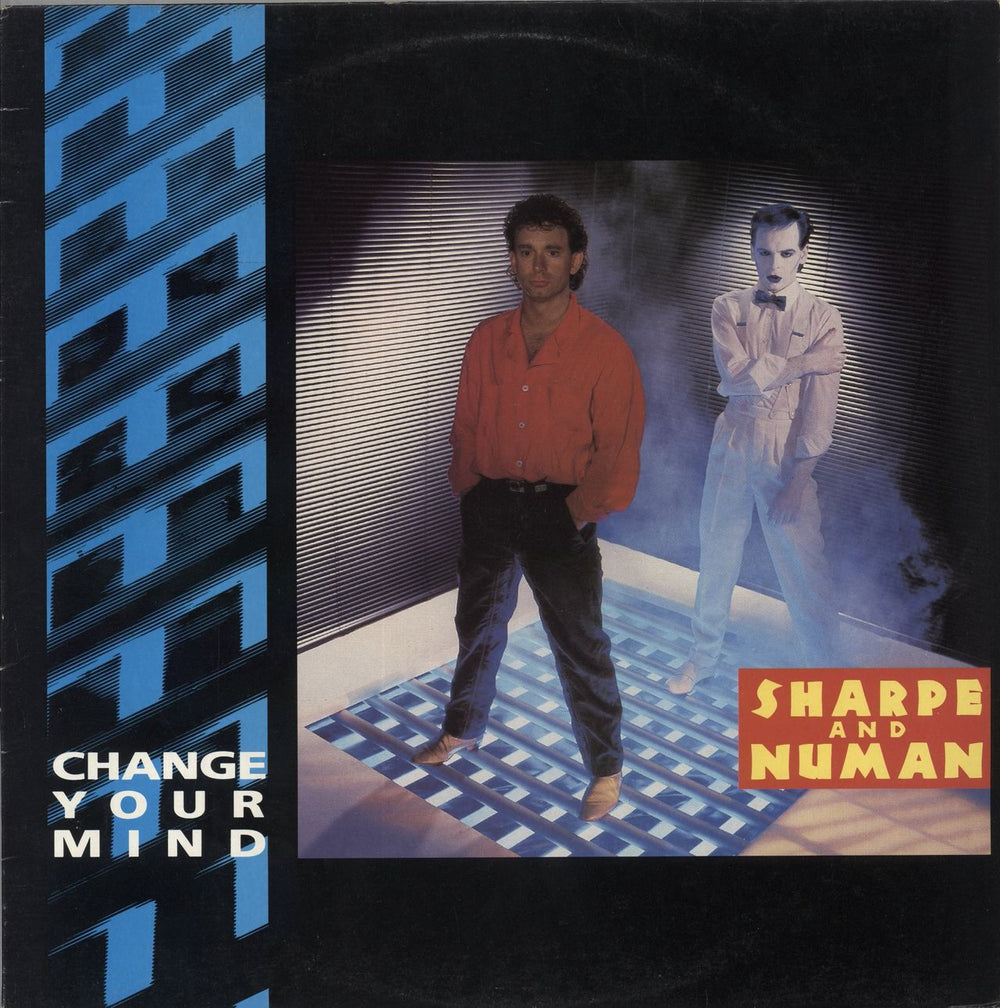 Sharpe & Numan Change Your Mind Australian 12" vinyl single (12 inch record / Maxi-single) 881657-1