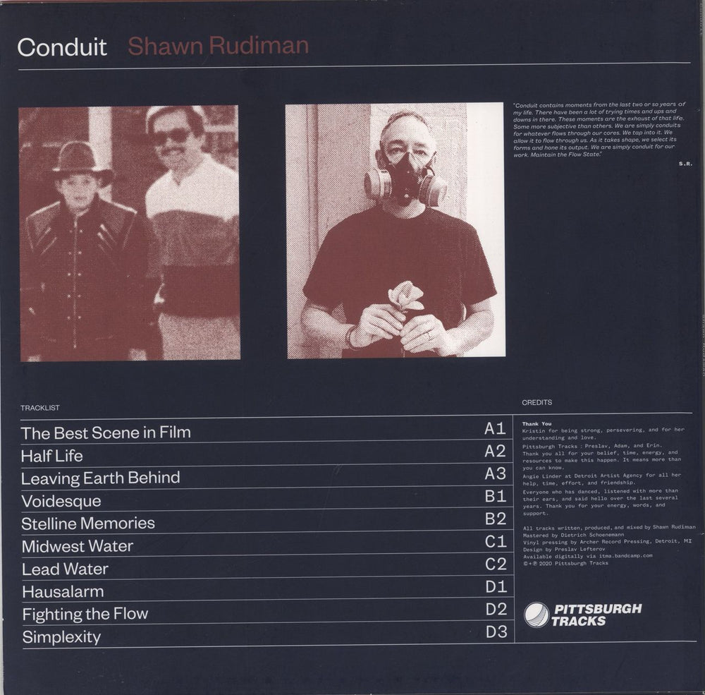 Shawn Rudiman Conduit US 2-LP vinyl record set (Double LP Album) 7IK2LCO848785